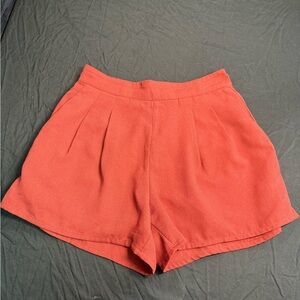 Dynamite High Waist Coral Shorts Size Medium